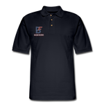 Bleacher Fan Men's Pique Polo Shirt - midnight navy